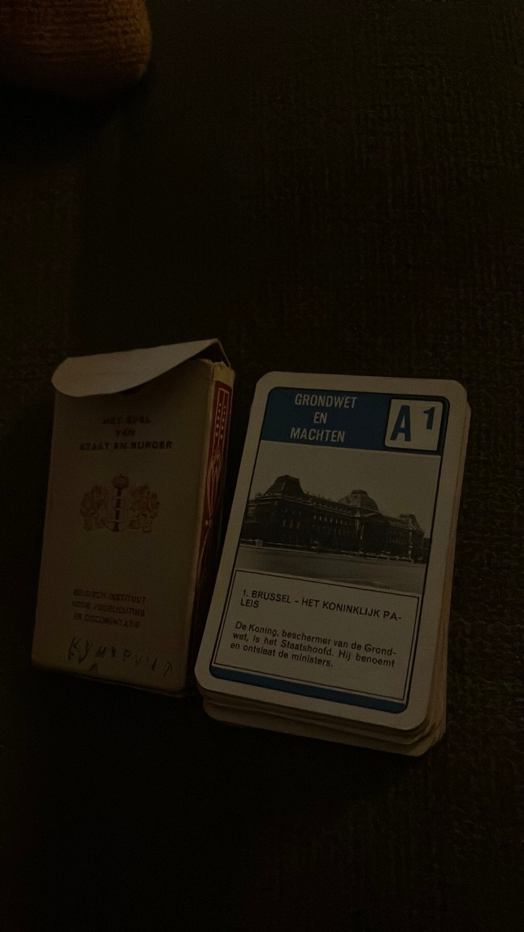 Het spel van staat en burger, Antiek en Kunst, Ophalen of Verzenden