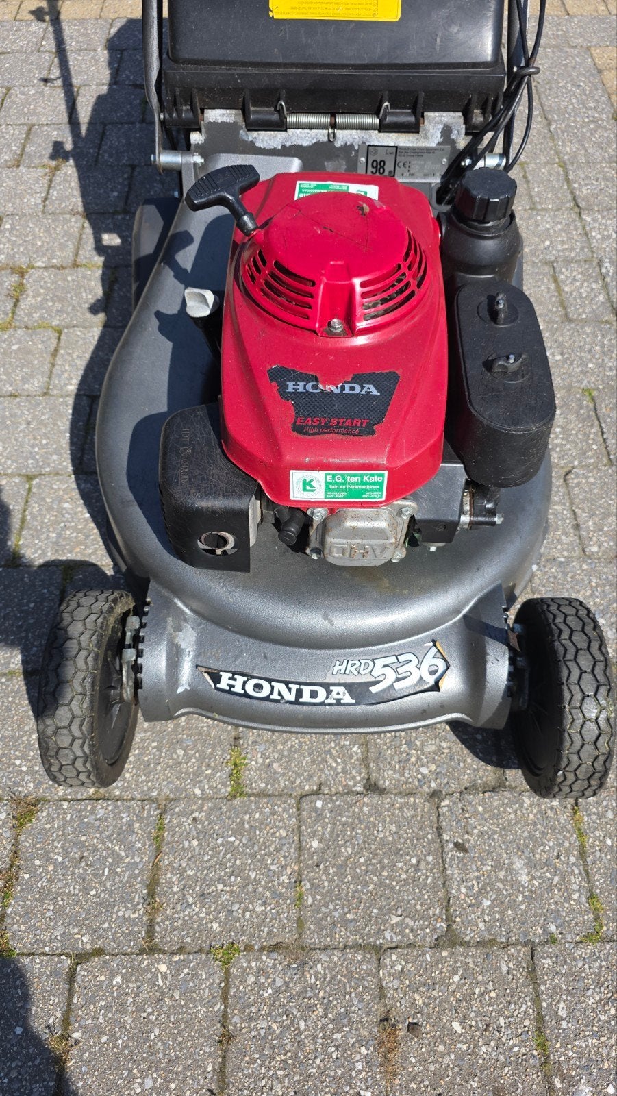 Tondeuse à rouleaux Honda hrd536, Jardin & Terrasse, Enlèvement