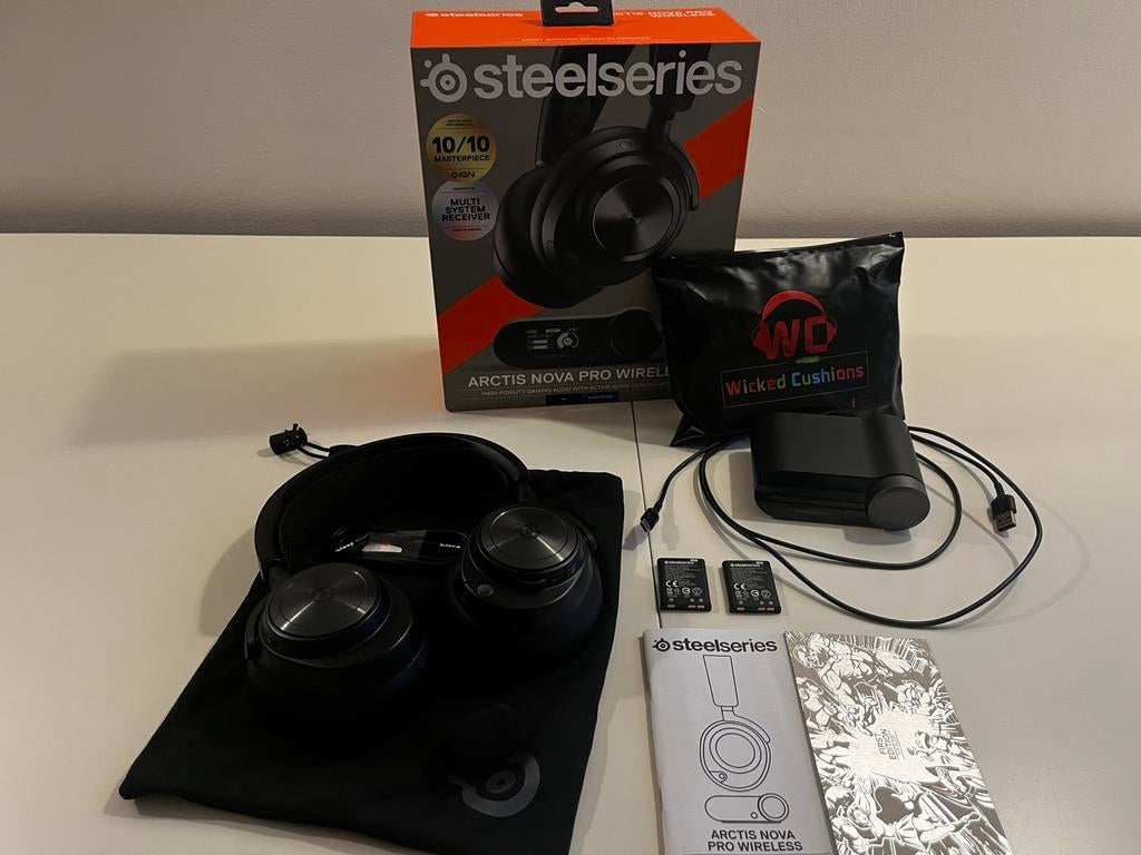 Système sans fil Steelseries Arctis Nova Pro, Enlèvement ou Envoi, Casque gamer, Comme neuf, Over-ear