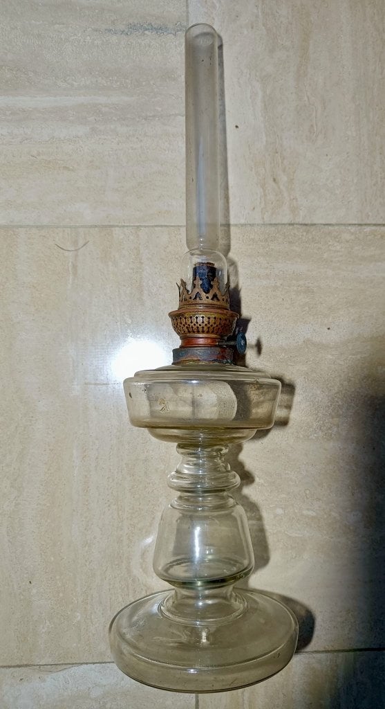 Olielamp, Enlèvement