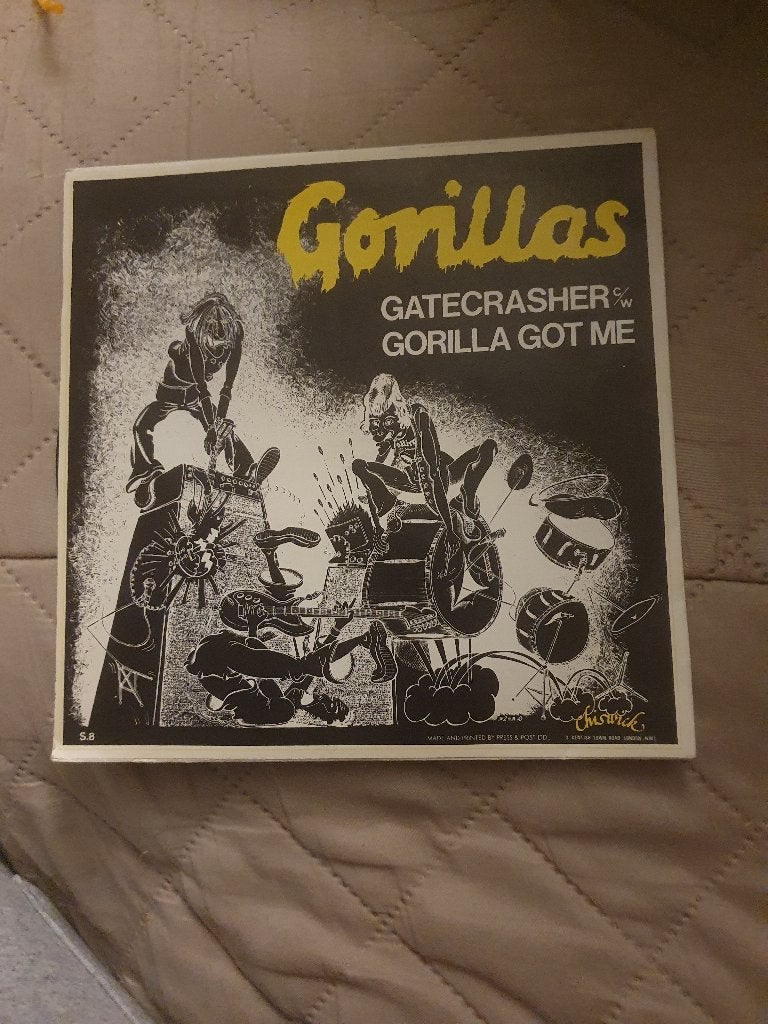 S - Gorillas – Gatecrasher - 1977, 7 inch, Ophalen of Verzenden, Zo goed als nieuw, EP