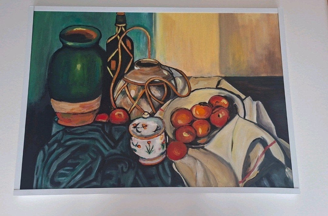Reproduction peinte de Paul Cézanne, Enlèvement