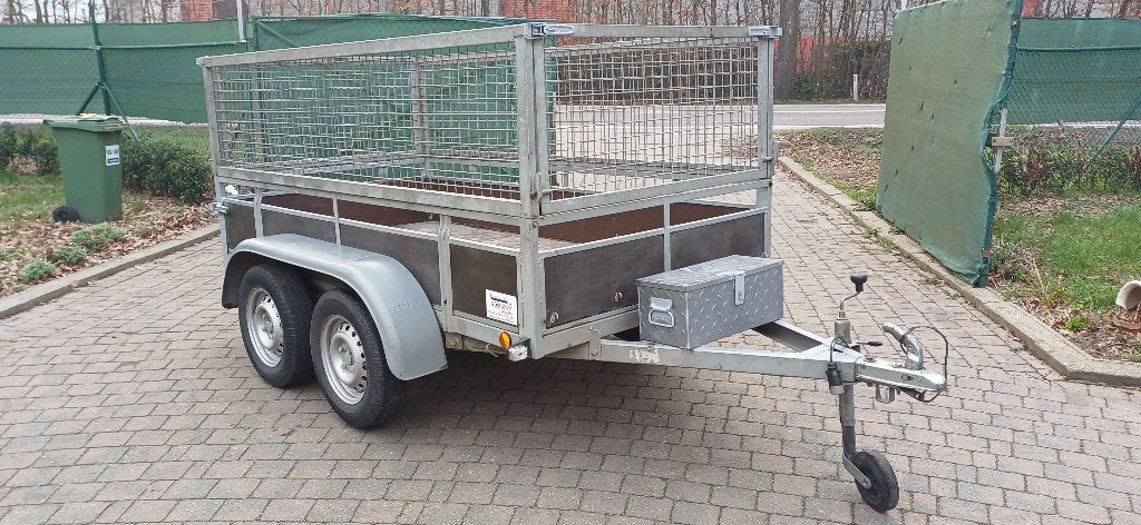 Aanhangwagens 1-Gesloten. 2-Met loofrekken. 3-Vol. aluminum, Auto diversen, Aanhangwagen-onderdelen, Zo goed als nieuw, Ophalen
