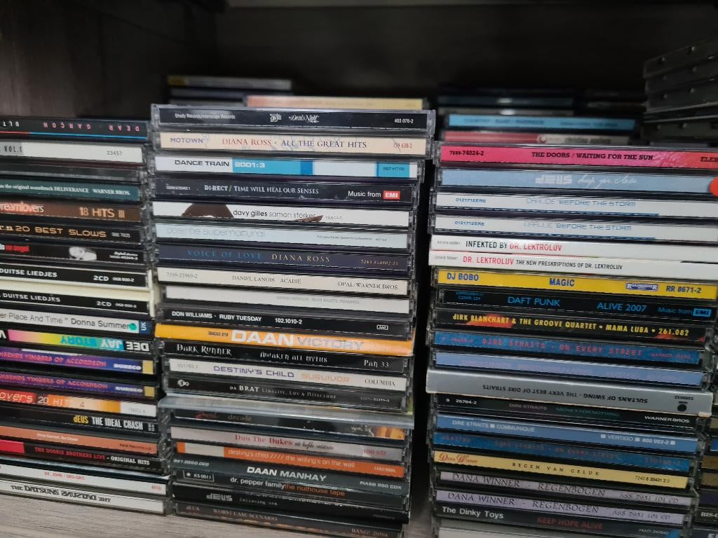 Keuze uit 1.500 cd’s, Ophalen of Verzenden, Zo goed als nieuw