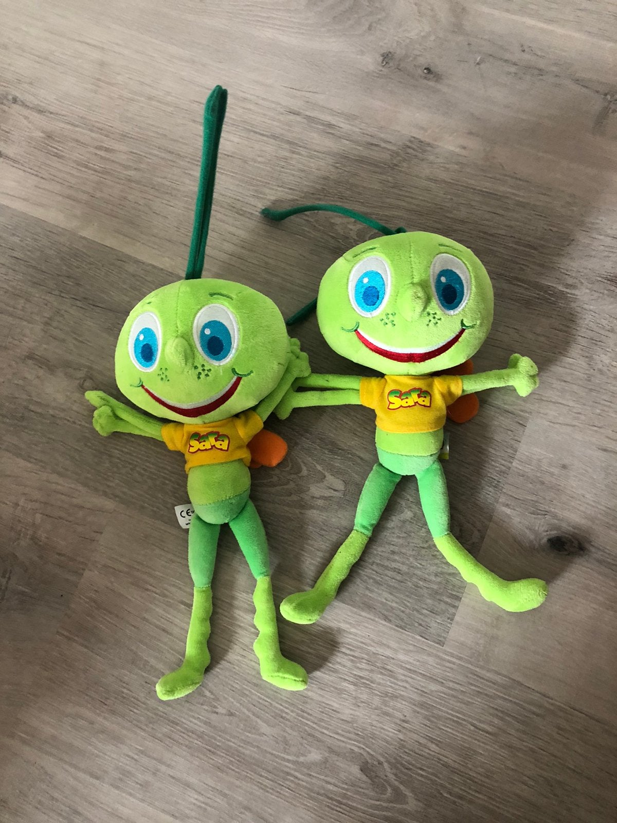 Knuffel sprinkhaan, Kinderen en Baby's, Speelgoed | Knuffels en Pluche, Ophalen of Verzenden, Zo goed als nieuw