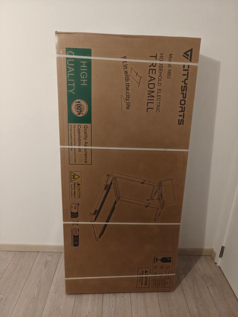 Tapis de course pliable et inclinable, Enlèvement