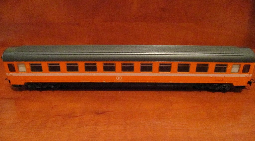Märklin 4251 NMBS /SNCB Eurofirmawagen B, Wisselstroom, Wagon, Ophalen of Verzenden, Zo goed als nieuw
