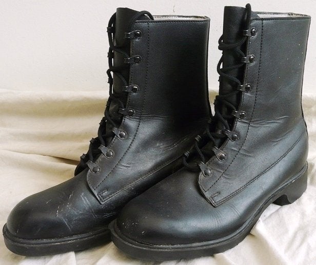 Schoenen / Laarzen, GVT, M66, maat 43M, KLu, 1970/80s.(Nr.2), Verzamelen, Ophalen of Verzenden, Luchtmacht, Kleding of Schoenen
