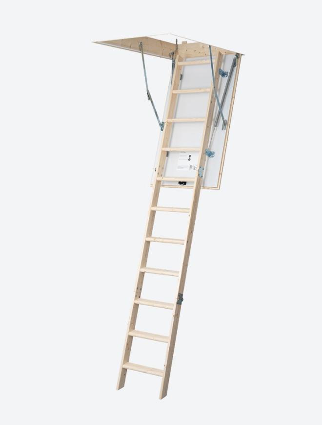 Escalier escamotable 120x60, Neuf, 2 à 4 mètres, Pliable ou rétractable/escamotable, Escalier