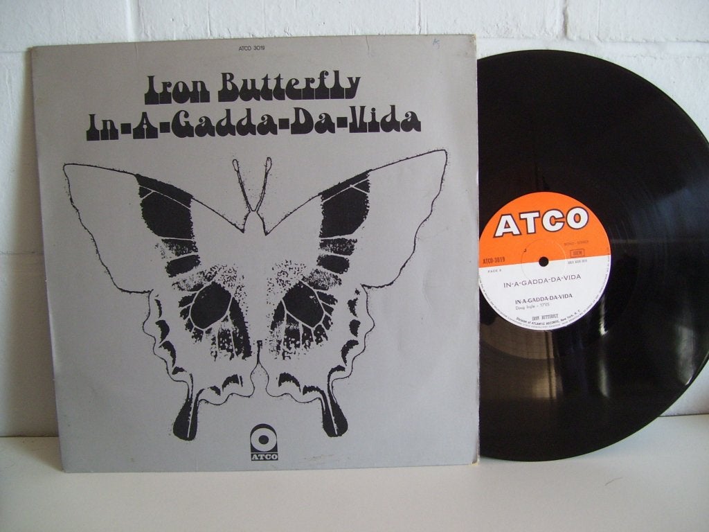 IRON BUTTERFLY  in-a-gadda-da-vida, CD & DVD, Vinyles | Rock, Rock psychédélique, Pressage original, Enlèvement ou Envoi, Utilisé