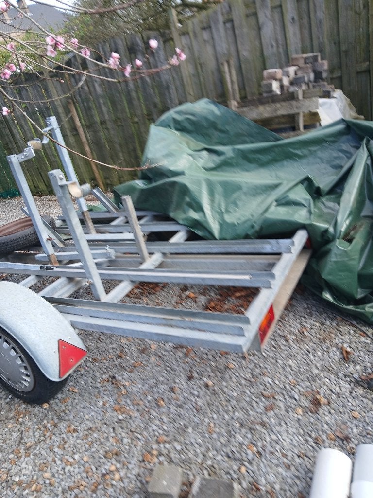 aanhangwagen voor fietsen, Ophalen, Gebruikt
