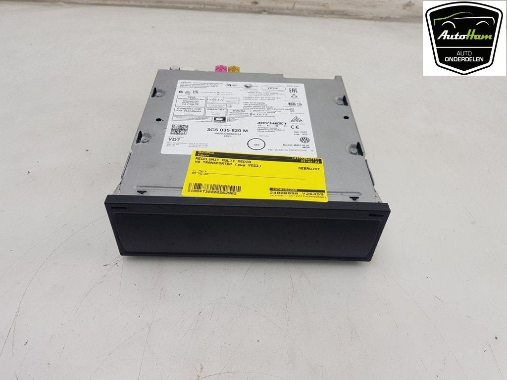 ORDINATEUR MULTIMEDIA Transporter T6 (|3G5035820M|), Utilisé, Volkswagen