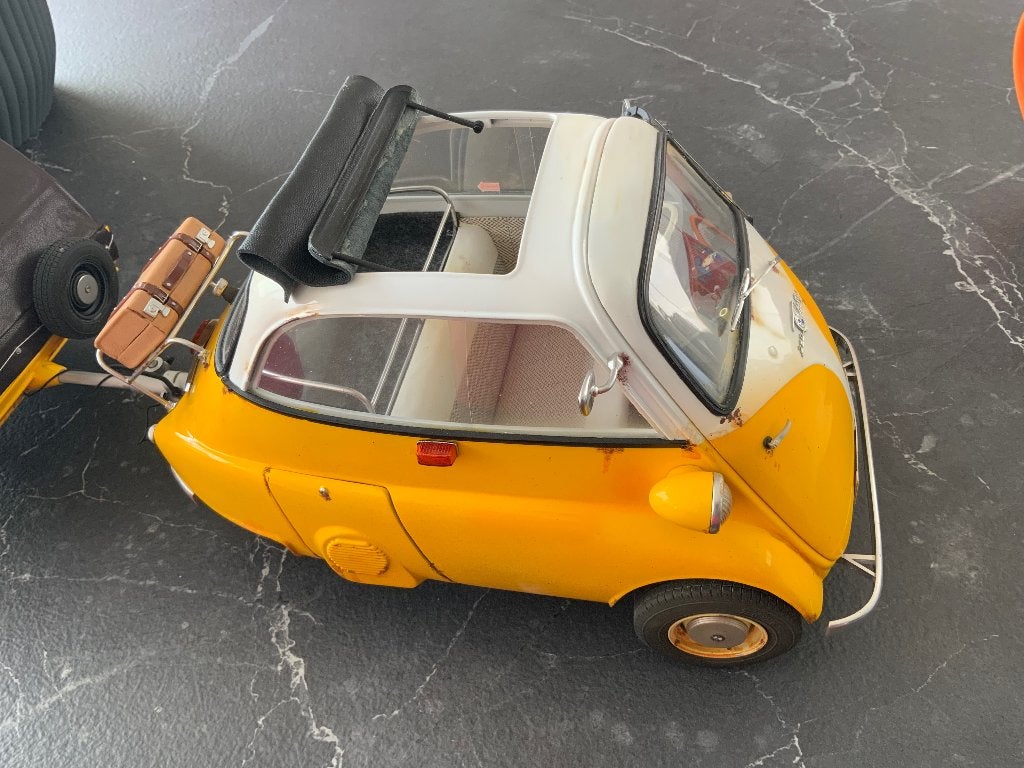 BMW Isetta project op schaal 1:8 UNIEK, Enlèvement ou Envoi, Neuf, 1:5 à 1:8, Voiture