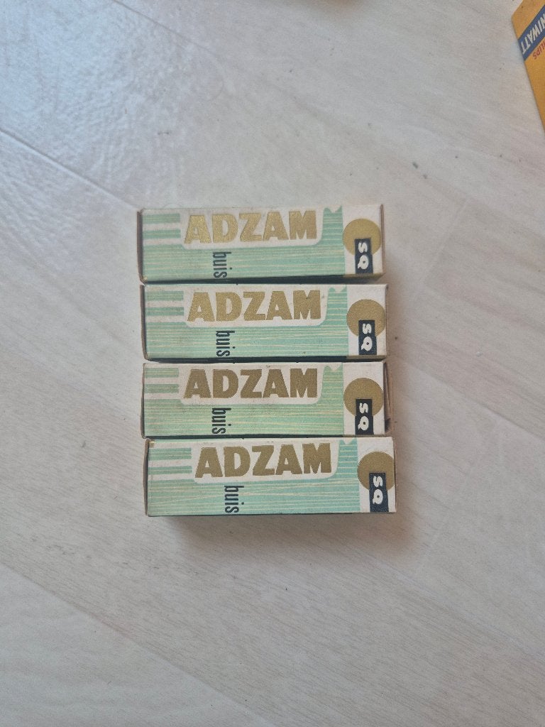 4x Vintage Adzam E88CC SQ Elektronenbuizen (Gold Pins) – NOS, Audio, Tv en Foto, Ophalen of Verzenden, Buis of Buizen