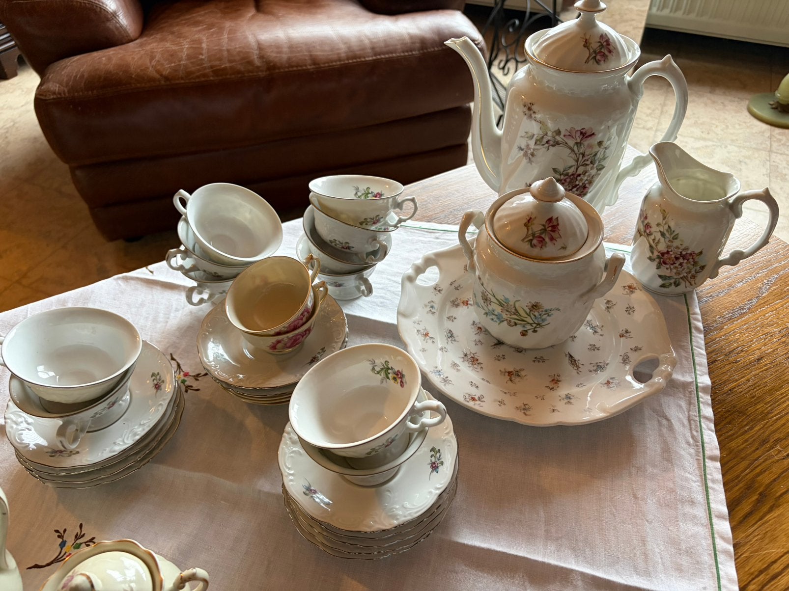 Koffieset, Antiek en Kunst, Ophalen