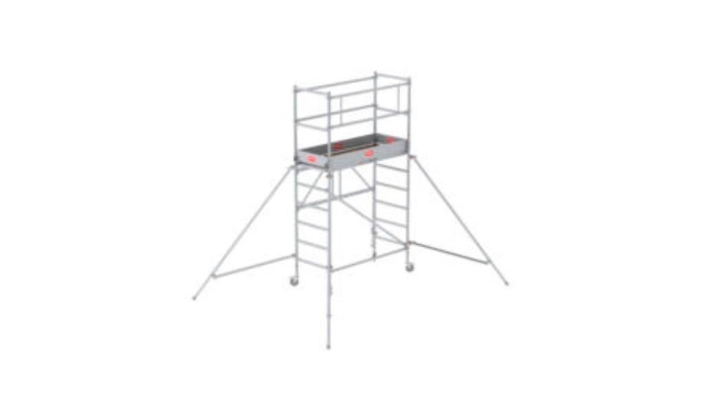Vouw/rolsteiger, Doe-het-zelf en Bouw, Steigers, Ophalen, Zo goed als nieuw, Rolsteiger of Kamersteiger, 2 tot 5 meter