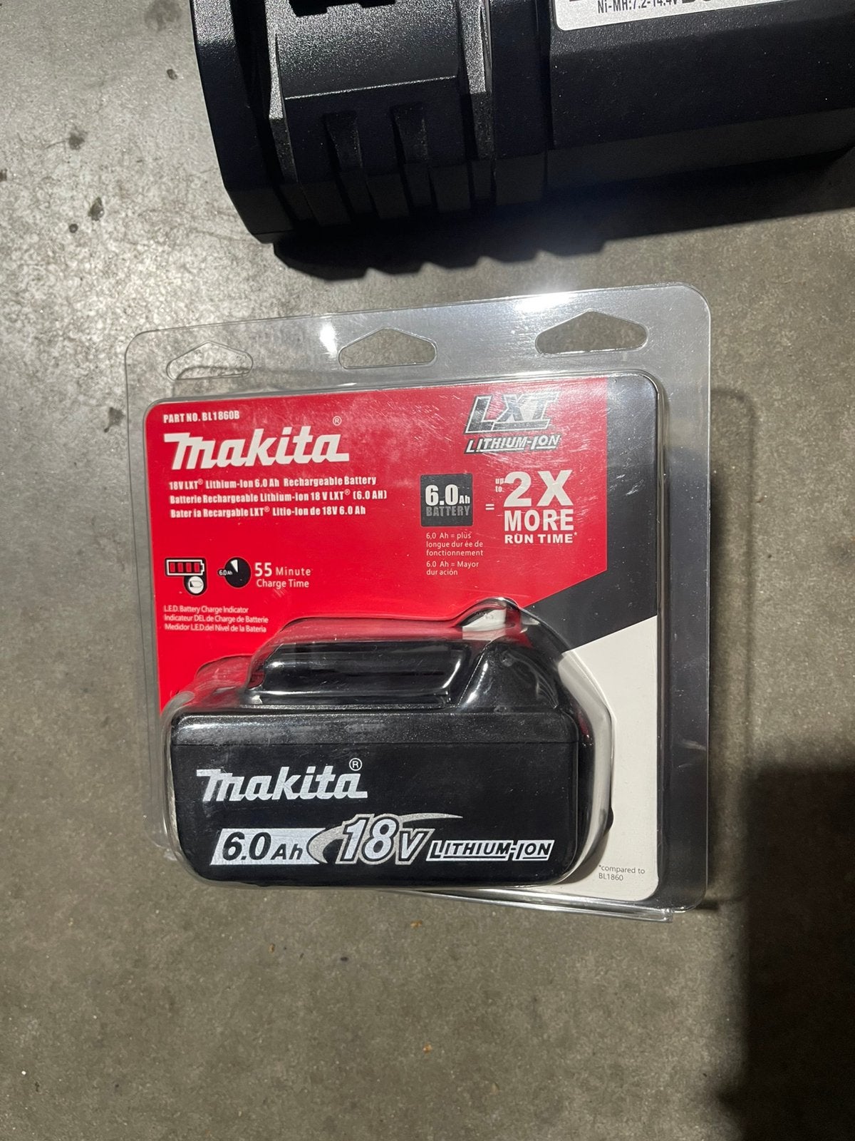 Makita 18v 6.0ah, Zo goed als nieuw