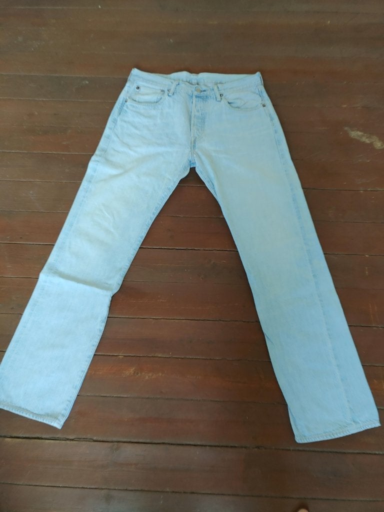 Levi's Levis 501 light blue, Vêtements | Hommes, Jeans, Enlèvement ou Envoi, W32 (confection 46) ou plus petit, Levi Strauss & Co.