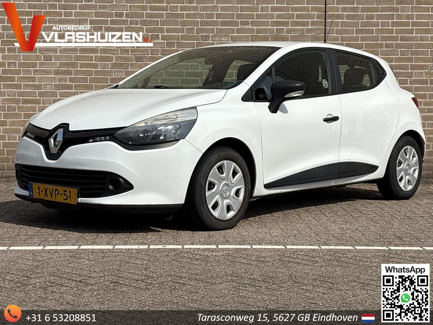 Renault Clio 1.5 dCi ECO Authentique | € 2.850,- NETTO! | Cr, Auto's, Renault, Zwart, Start-stop-systeem, Wit, Bedrijf
