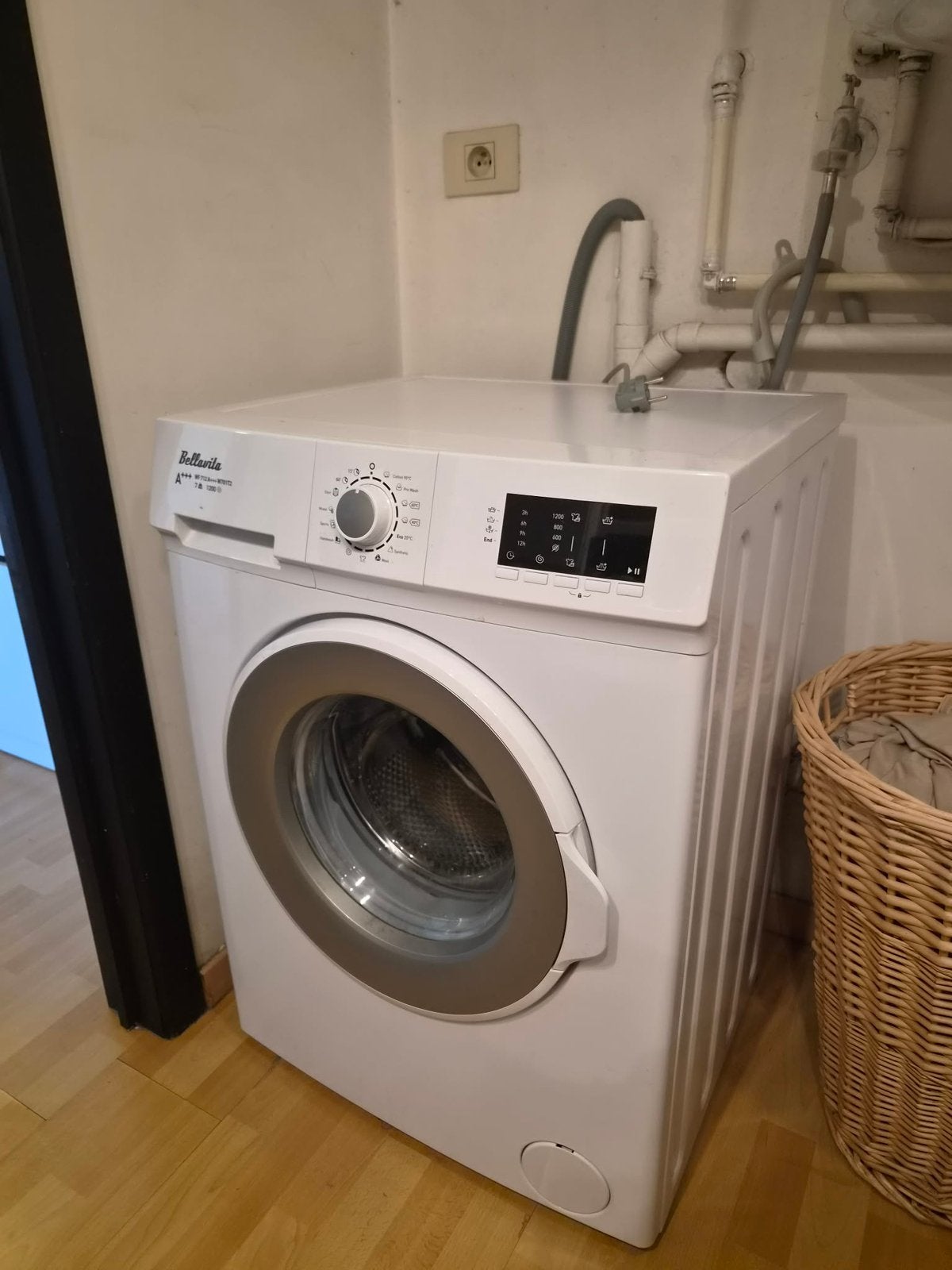 Wasmachine Bellavite 7KG, Elektronische apparatuur, Wasmachines, Ophalen, Gebruikt, 90 tot 95 cm, 1200 tot 1600 toeren