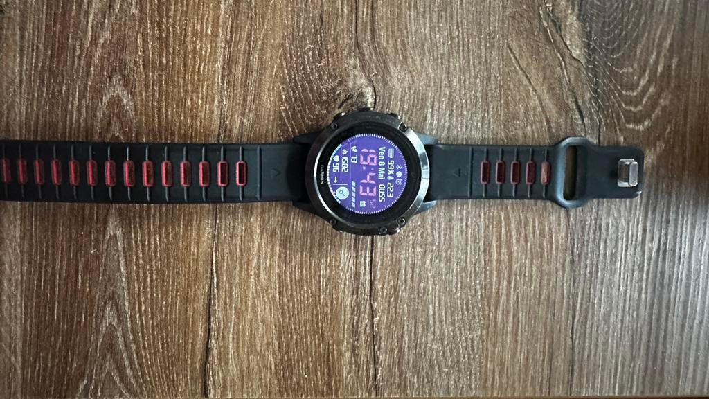 Garmin Fenix 5 45mm, Étanche, Enlèvement, Utilisé, Avancer d'un pas