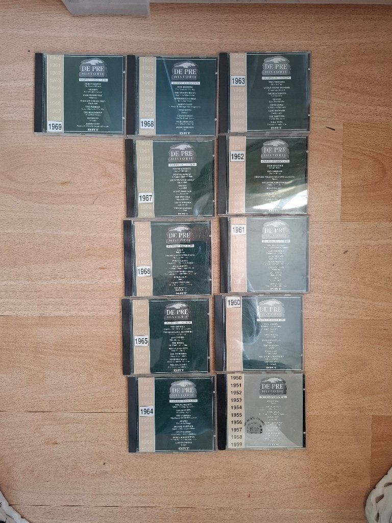 collectie De Pre Historie CD's – Jaren 50, 60 en 70, Cd's en Dvd's, Gebruikt, Overige typen, Ophalen of Verzenden, Pop