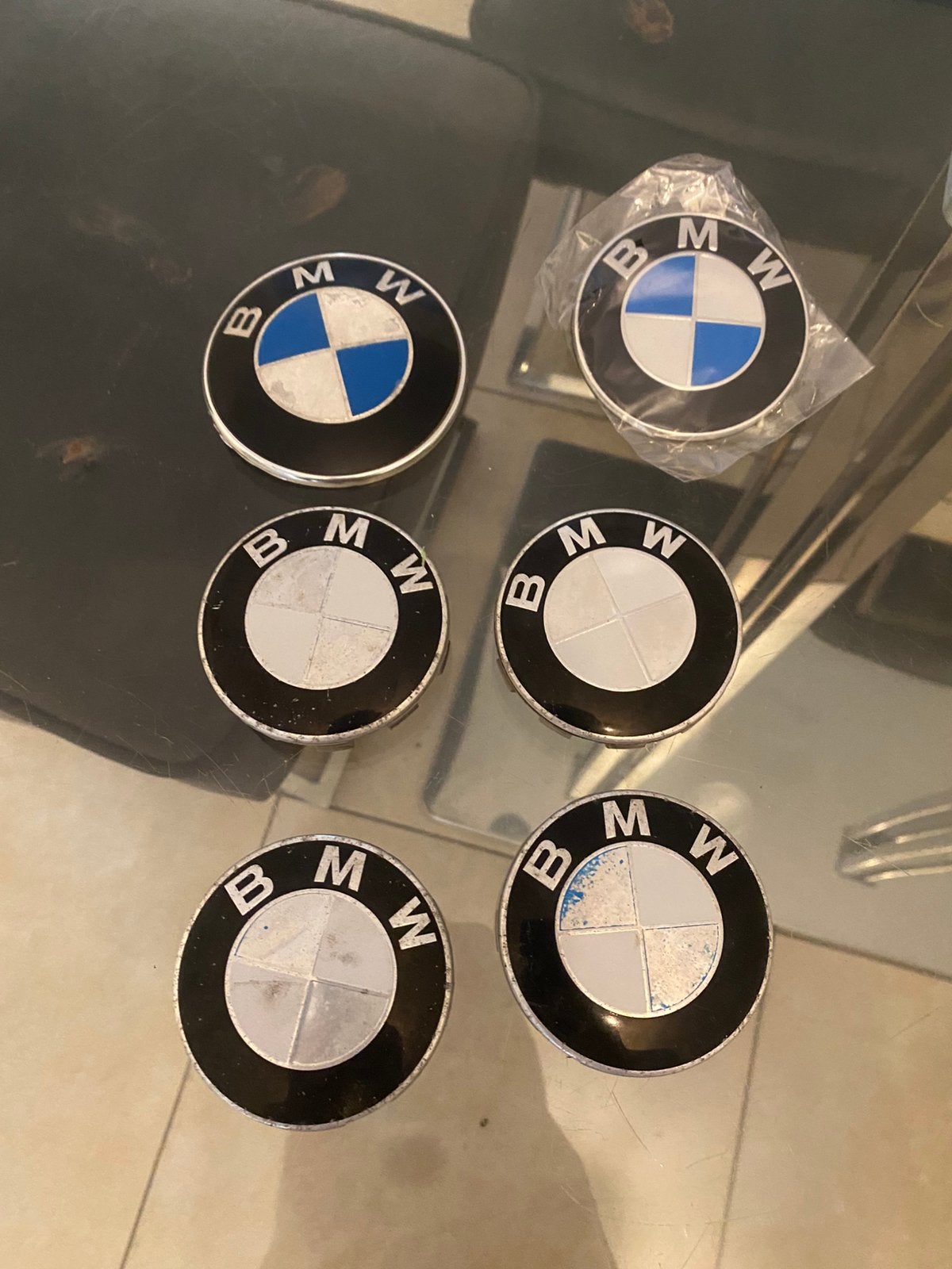 Logo BMW, Enlèvement, Utilisé