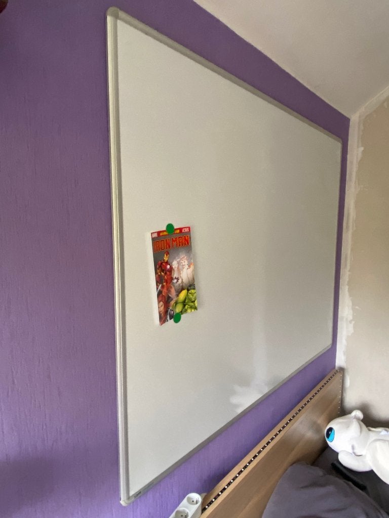 Magnetisch whiteboard 1m op 1m50, Ophalen, Zo goed als nieuw