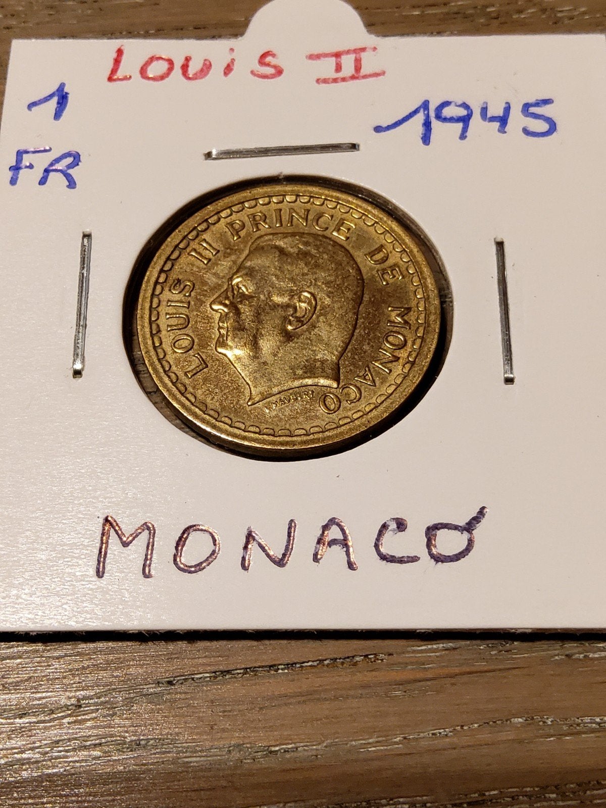 monaco, Postzegels en Munten, Ophalen of Verzenden, Losse munt