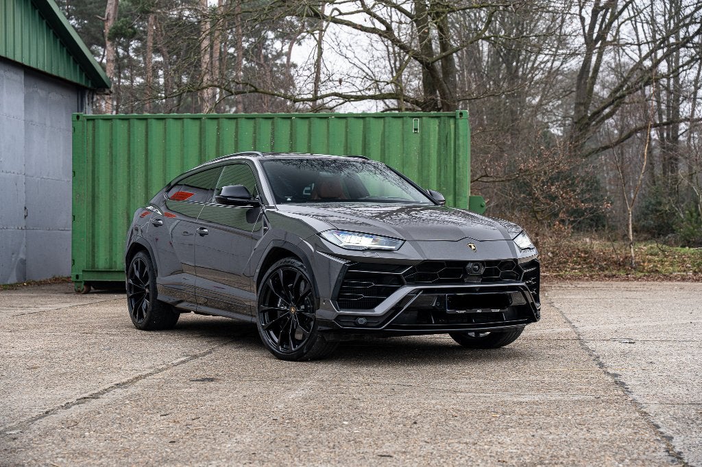 Lamborghini Urus 4.0 V8 B&0 Massage Pano Grigio Keres, Autos, Cuir, Argent ou Gris, Euro 6, Entreprise