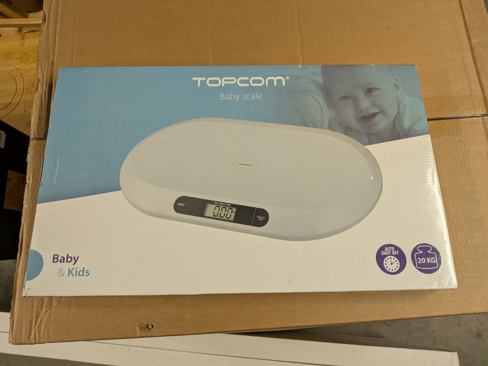 Topcom digitale babyweegschaal (tot 20 kg), Ophalen of Verzenden