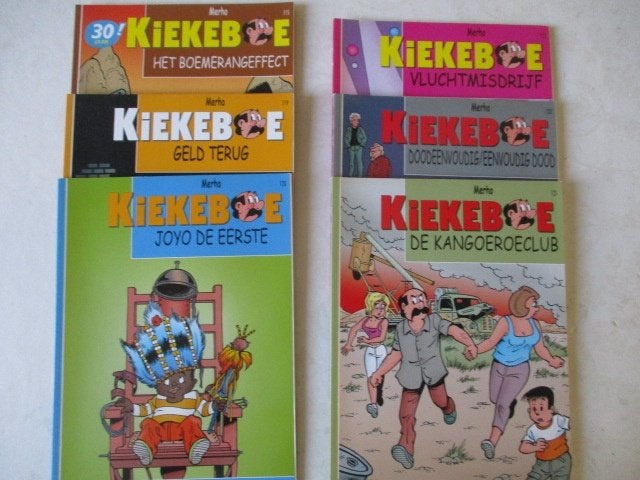 kiekeboe  6 strips, Boeken, Stripverhalen, Nieuw, Meerdere stripboeken, Ophalen of Verzenden