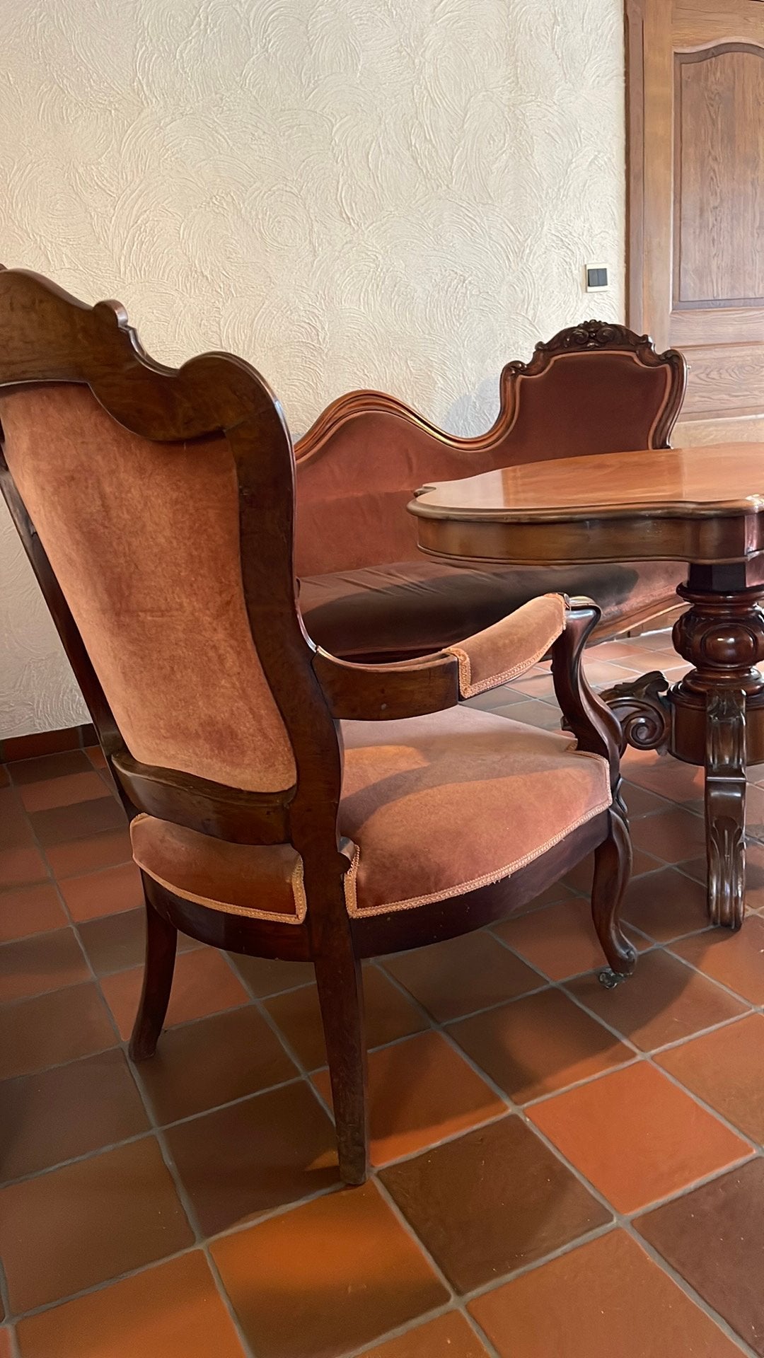 Louis XV set, Ophalen