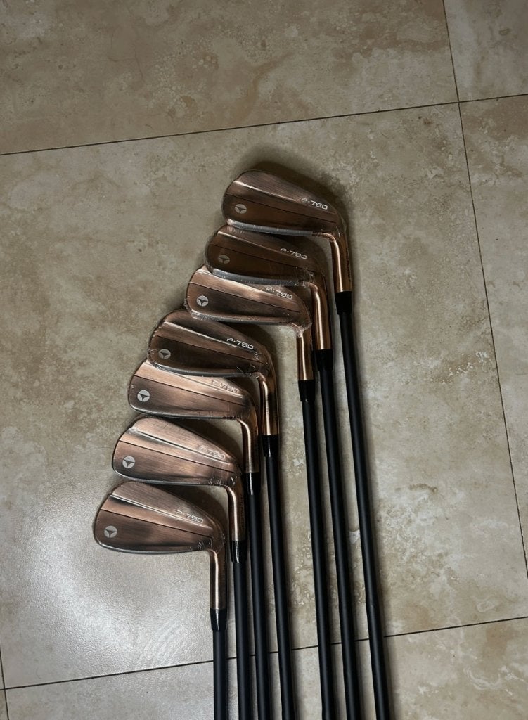 Taylormade 2024 P790 Aged Copper ijzers, Ophalen of Verzenden, Gebruikt, Set, Overige merken