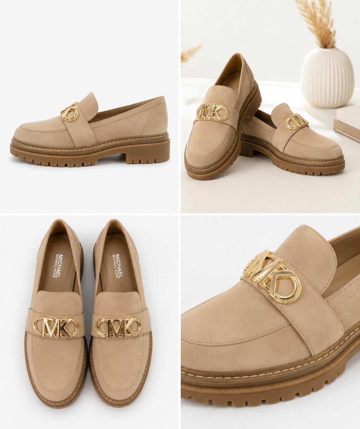 Michael Kors Molders Loafers – Nieuw – Maat 38, Kleding | Dames, Ophalen of Verzenden, Beige