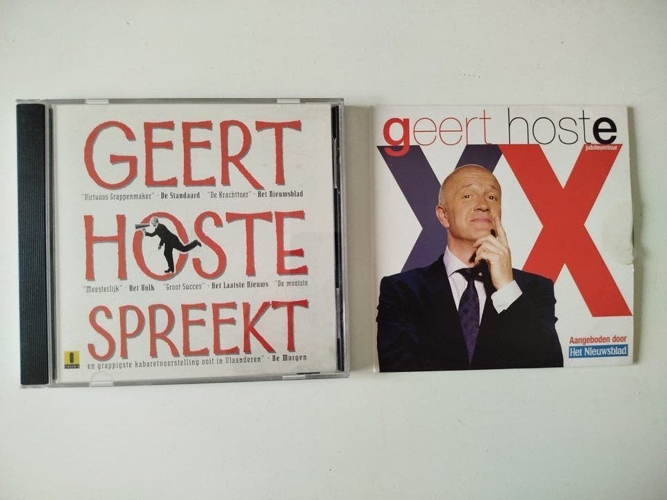 Geert Hoste Spreekt dvd en cd, CD & DVD, Enlèvement