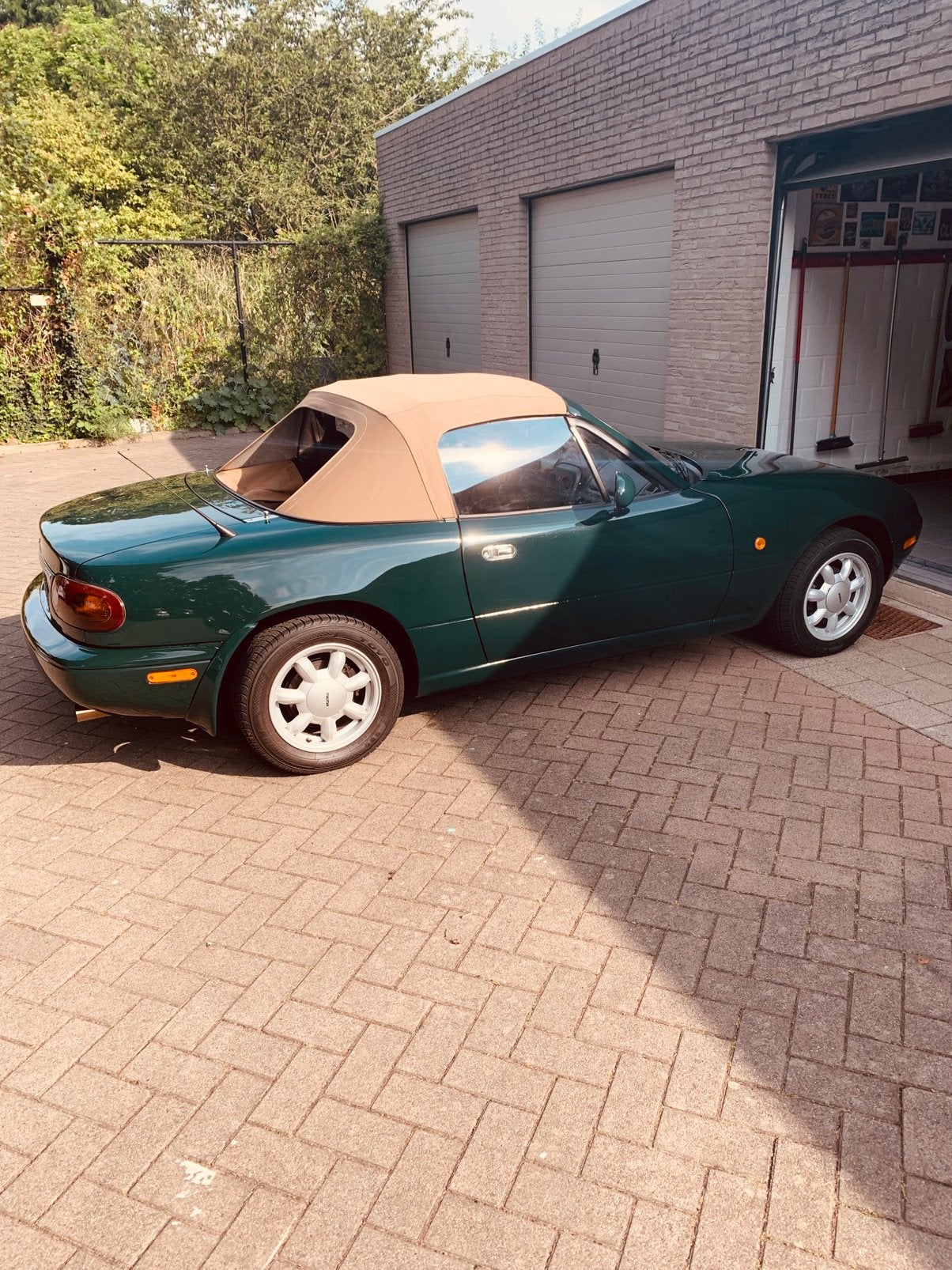 Topper, Autos, Mazda, Cuir, Cabriolet, Boîte manuelle, Noir