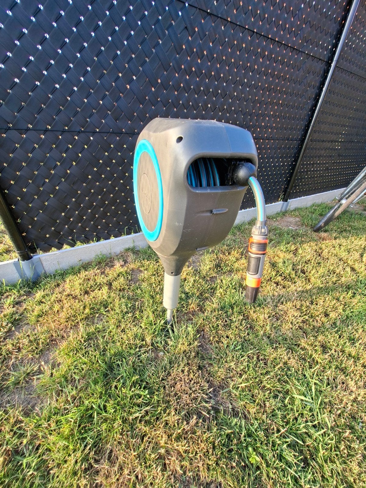 Gardena terras slangenbox Rollup 20 meter, Ophalen, Tuinslang