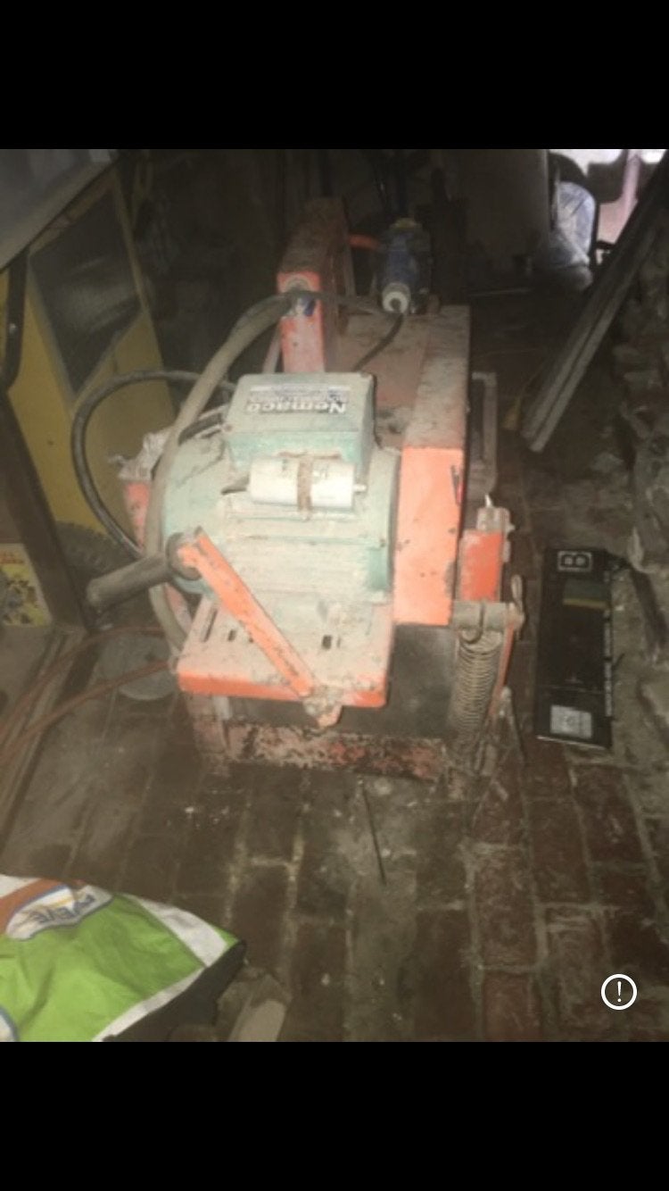 Stenenzaag op water, Doe-het-zelf en Bouw, Ophalen, Gebruikt