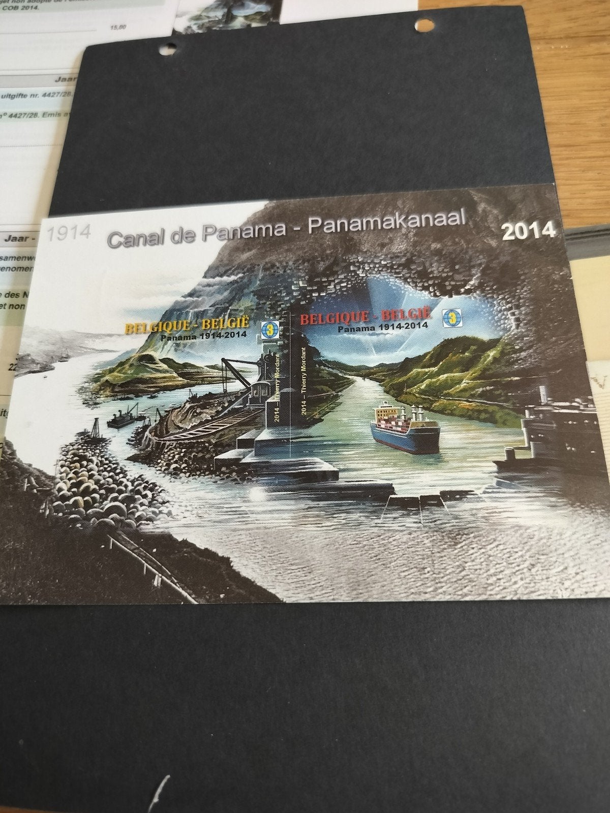 Niet aangenomen ontwerp NA 30 uit 2013 Panama kanaal 100 j., Verzenden