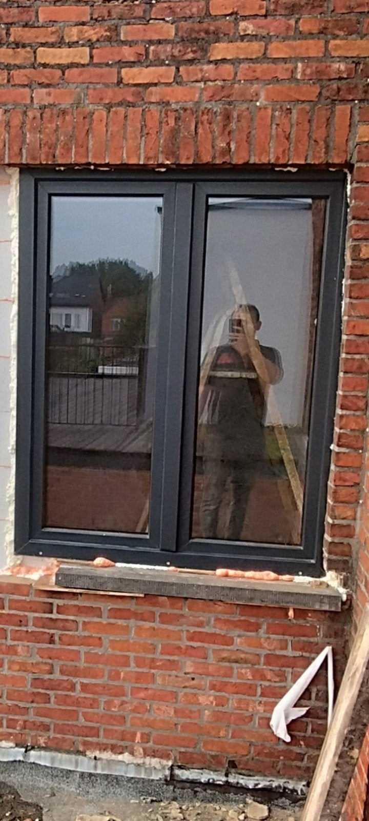 raam antracyt, Doe-het-zelf en Bouw, Raamkozijnen en Schuifdeuren, Ophalen