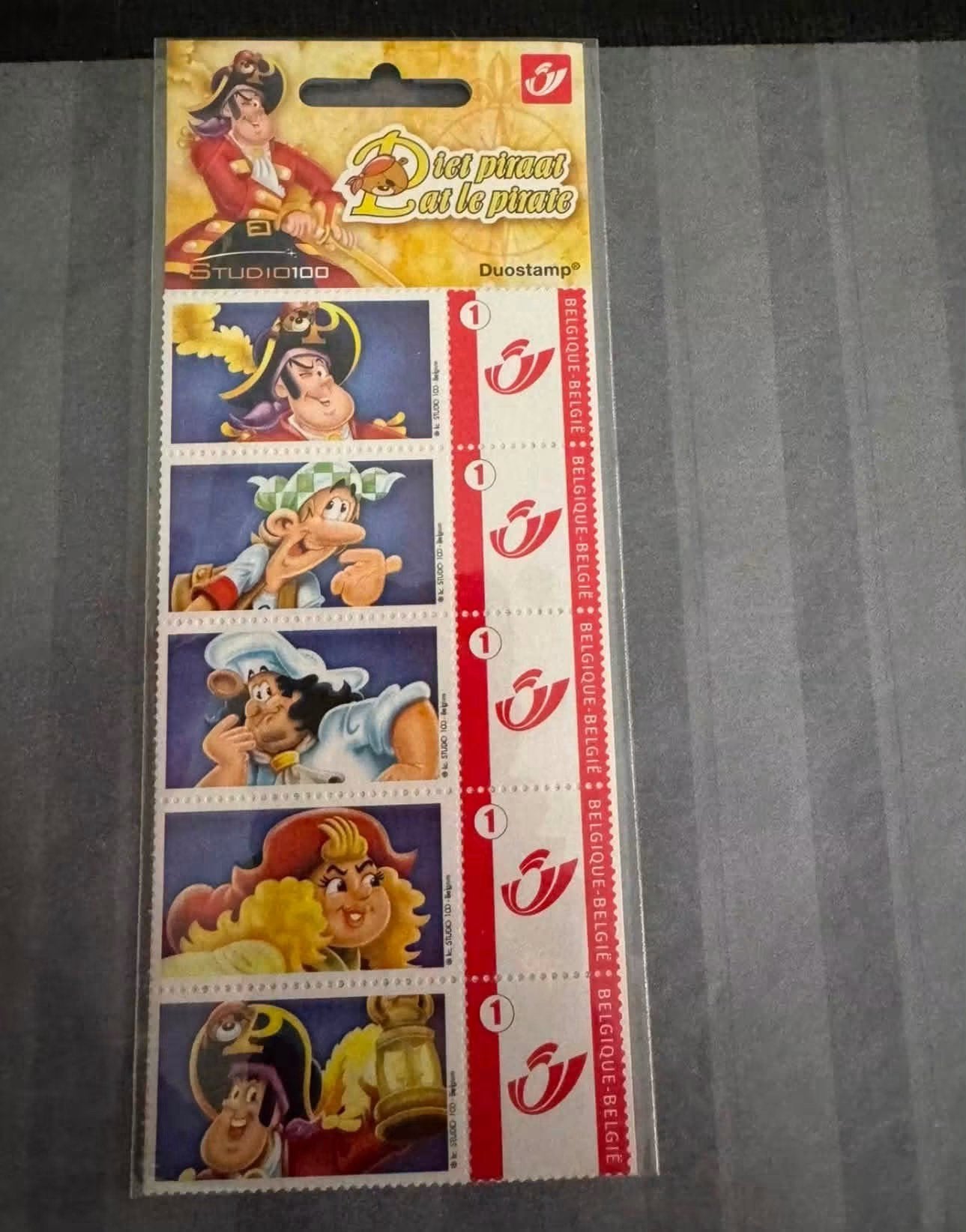 Duostamp Pat le pirate, Enlèvement ou Envoi, Neuf