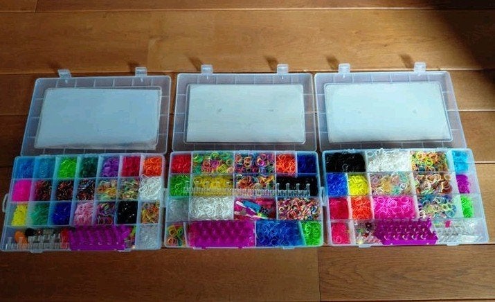 3 dozen loombands, Hobby & Loisirs créatifs, Enlèvement ou Envoi, Comme neuf, Autres types
