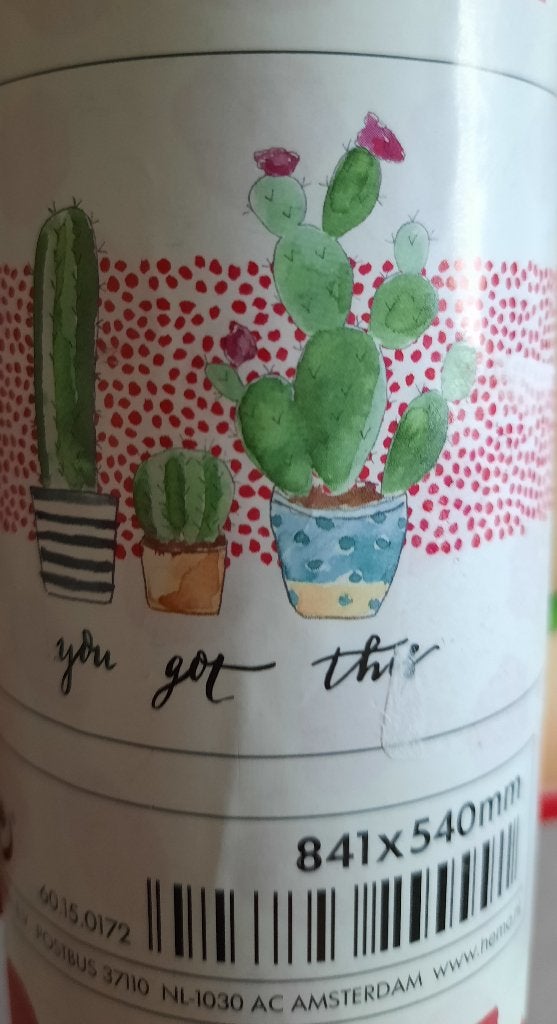 Poster "You got this" / Hema / NIEUW, Huis en Inrichting, Woonaccessoires | Wanddecoraties, Ophalen, 84 cm, 54 cm, Nieuw