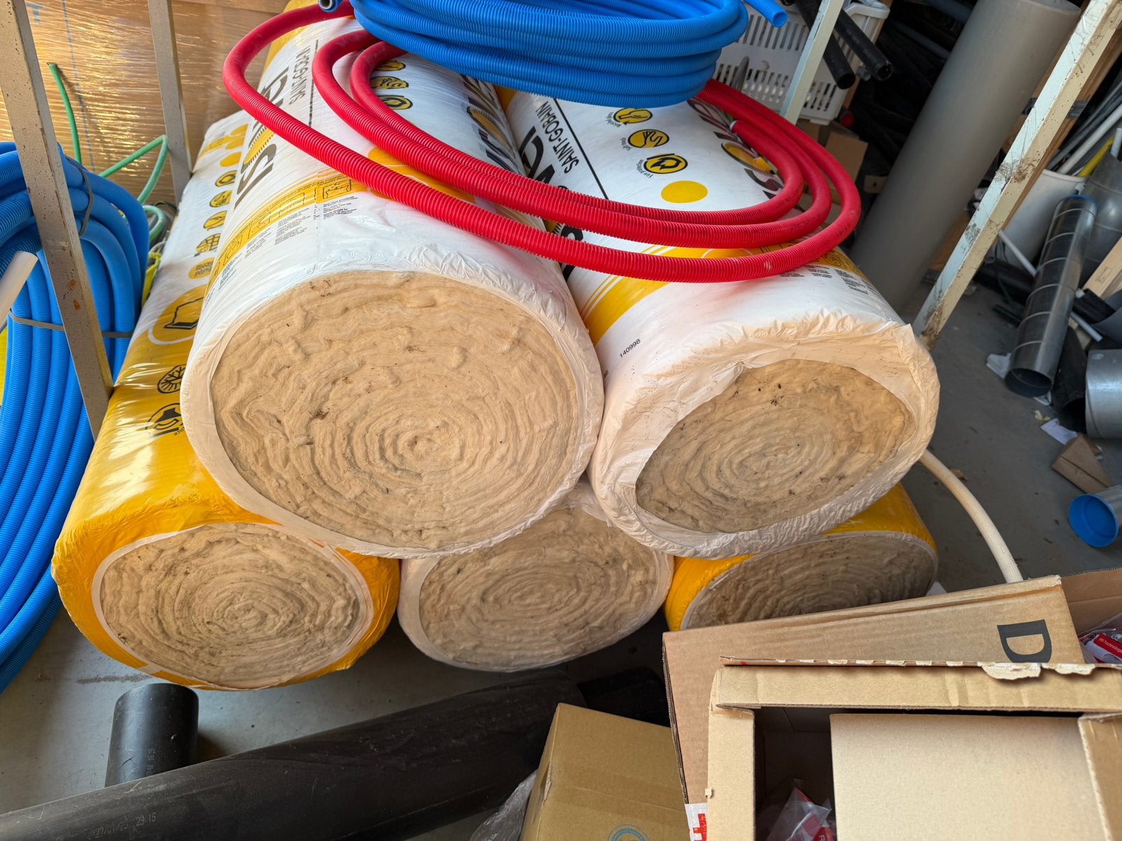 Rockwool isolatie 60 dik, Doe-het-zelf en Bouw, Ophalen, 4 tot 8 cm, Nieuw, Muurisolatie