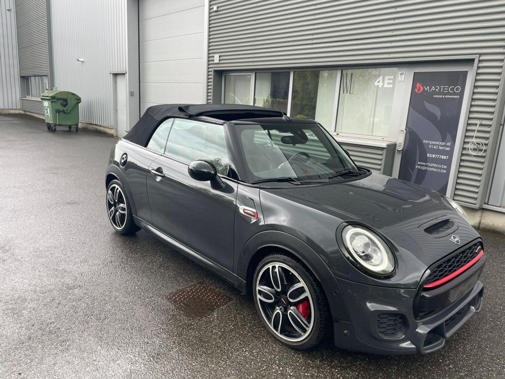 MINI COOPER CABRIO  JCW 231PK  AUTOMAAT. FULL OPTION 93000km, Auto's, Mini, Automaat, Particulier, Cooper, Te koop