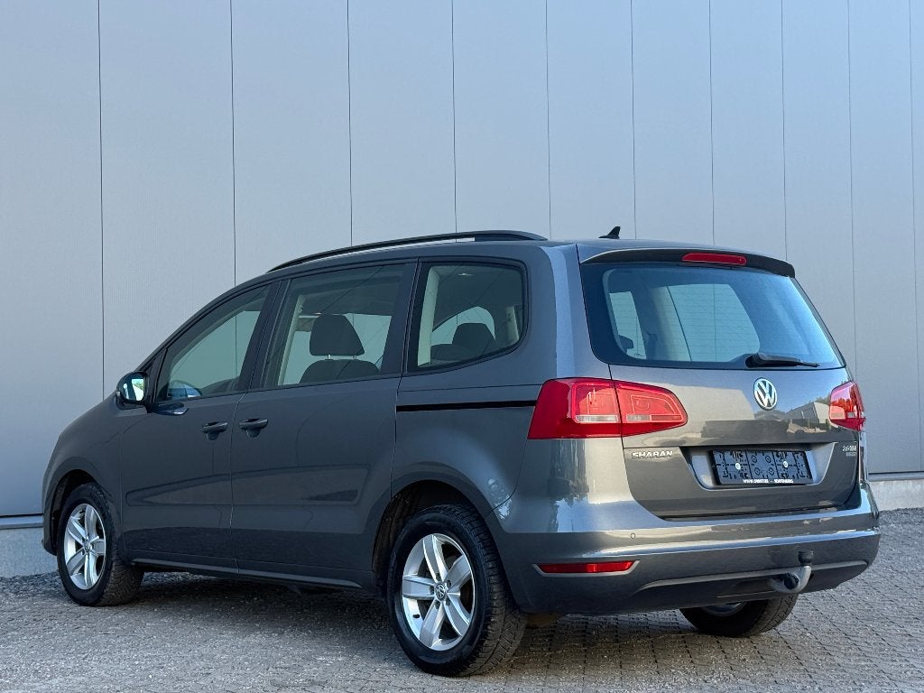 Volkswagen Sharan 2.0 TDi 5-Zit ParkSensor Navi Euro5 Airco, 100 kW, Achat, 1968 cm³, Tissu
