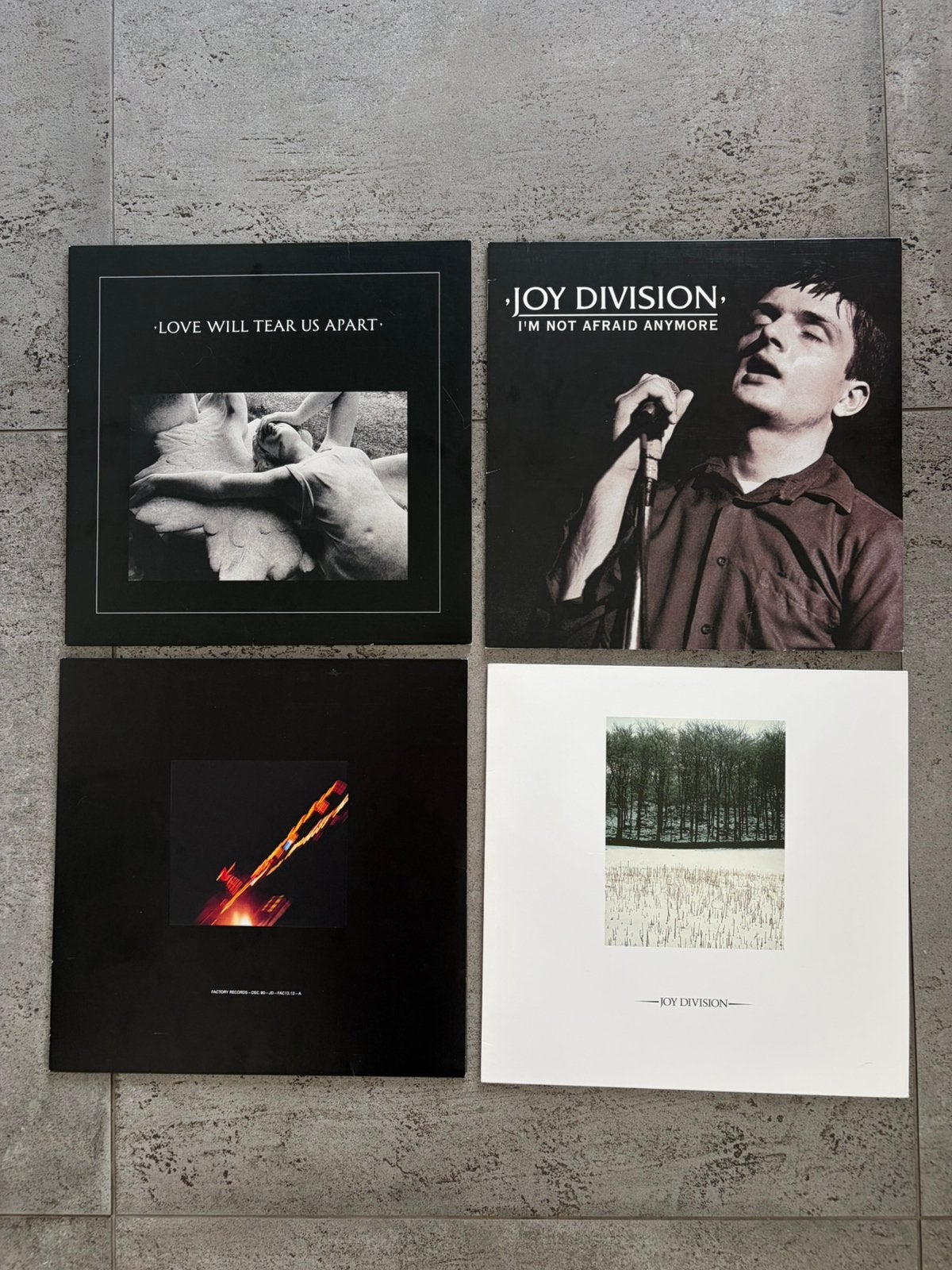 Joy Division lp’s, Boeken, Kunst en Cultuur | Fotografie en Design, Ophalen, Zo goed als nieuw