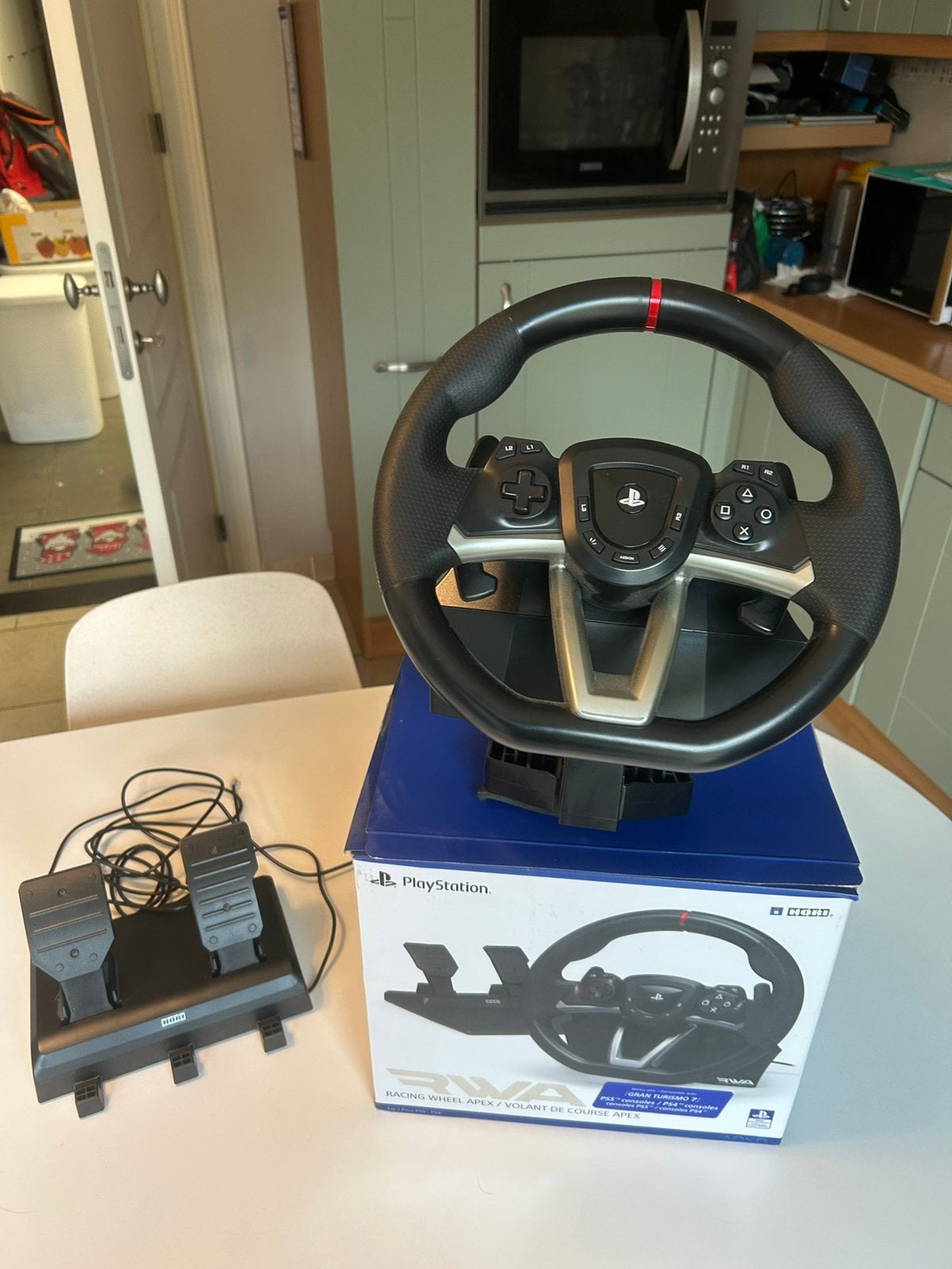 Race stuur/pedalen, Ophalen, Zo goed als nieuw, Stuur of Pedalen, PlayStation 4