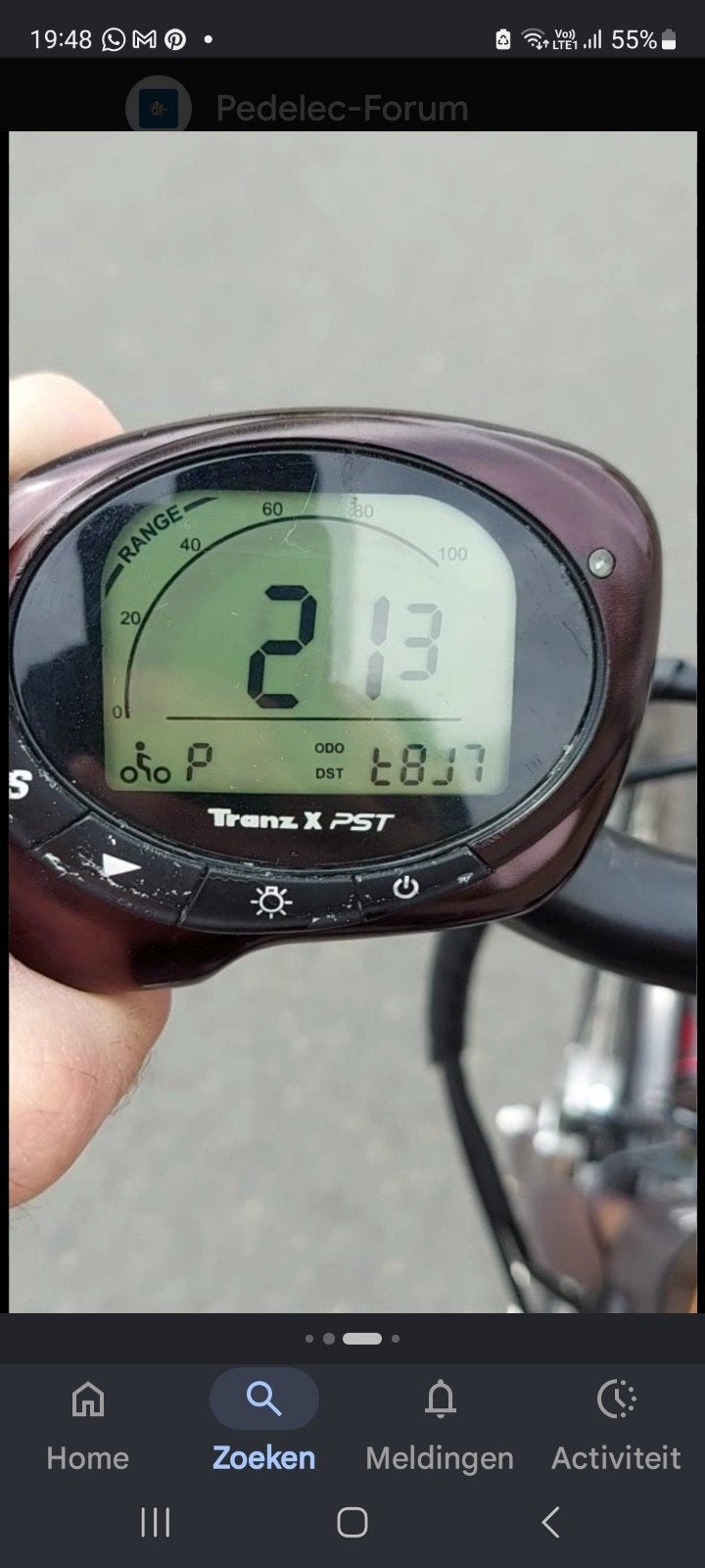 E-fiets display, Vélos & Vélomoteurs, Enlèvement